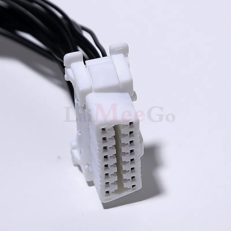 Новейший 16 pin OBD2 OBDii OBD 2 разветвитель Удлинительный кабель один штекер два гнездо Y