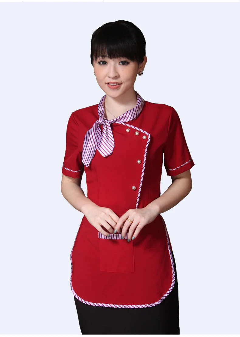 Отельные комбинезоны осенняя и зимняя одежда ресторан официант с длинным