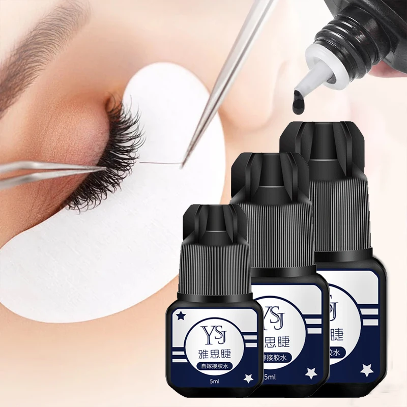 5Ml Professional Eyelash Extension Glue Long Lasting Grafting Lashes Makeup Tools Quick Dry Semi Permanent Extensions | Красота и