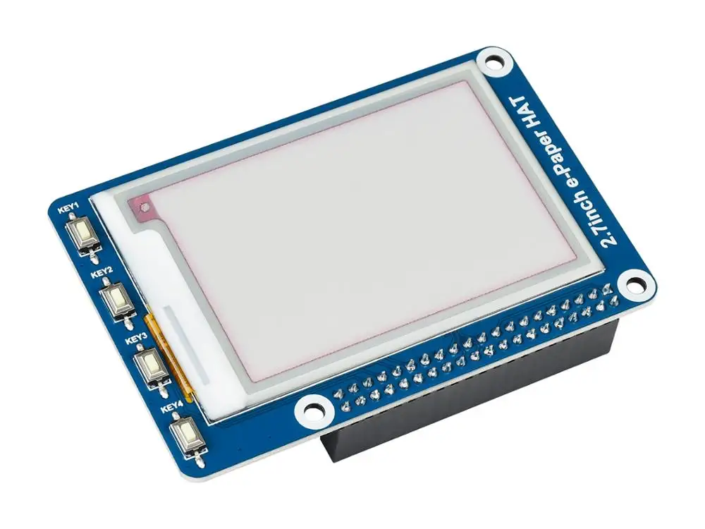 Дисплей Waveshare 264x176 2 7 ɾ-paper/E-Ink для Raspberry Pi 2B/3B/Zero W трехцветный: красный черный