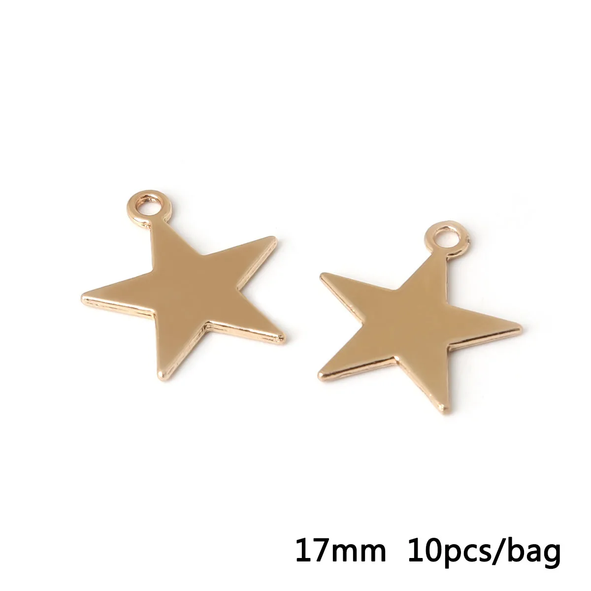 10pcs Metall Charms Leaf Star Heart Knot-bow Geometric earrings necklace handcraft DIY Jewelry findings accessories | Украшения и