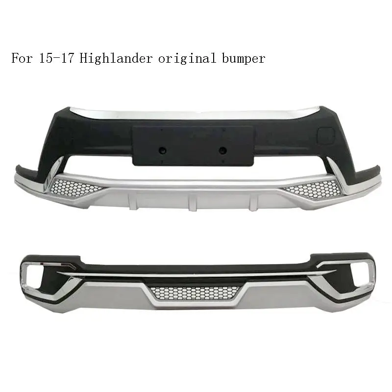 

Protector Car Spoiler Auto Lip Coche Bumper 2009 2010 2011 2012 2013 2014 2015 2016 2017 2018 2019 2020 FOR Toyota Highlander