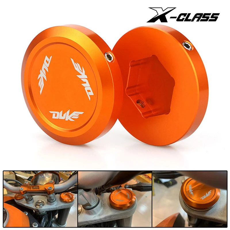 Для KTM DUKE 125 200 250 390 690 990 1090 1190 мотоциклетная передняя вилка подвеска верхняя крышка