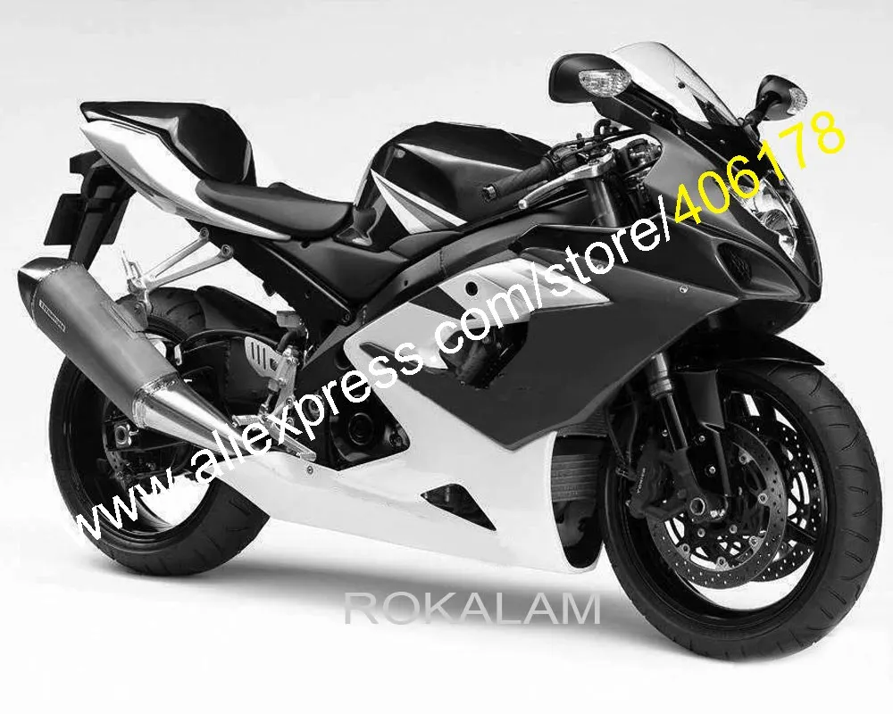 

For Suzuki GSXR1000 K5 05 06 GSX R1000 GSXR 1000 White Black 2005 2006 GSX-R1000 K5 Fairings (Injection Molding)