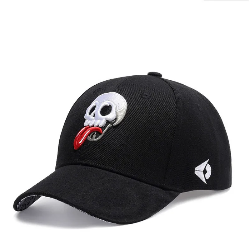 2020 Brand Design Baseball Cap Men Skull Embroidery Hip Hop Caps Embroidered Logo Summer Sun Hat Trucker Hats for Women | Аксессуары для
