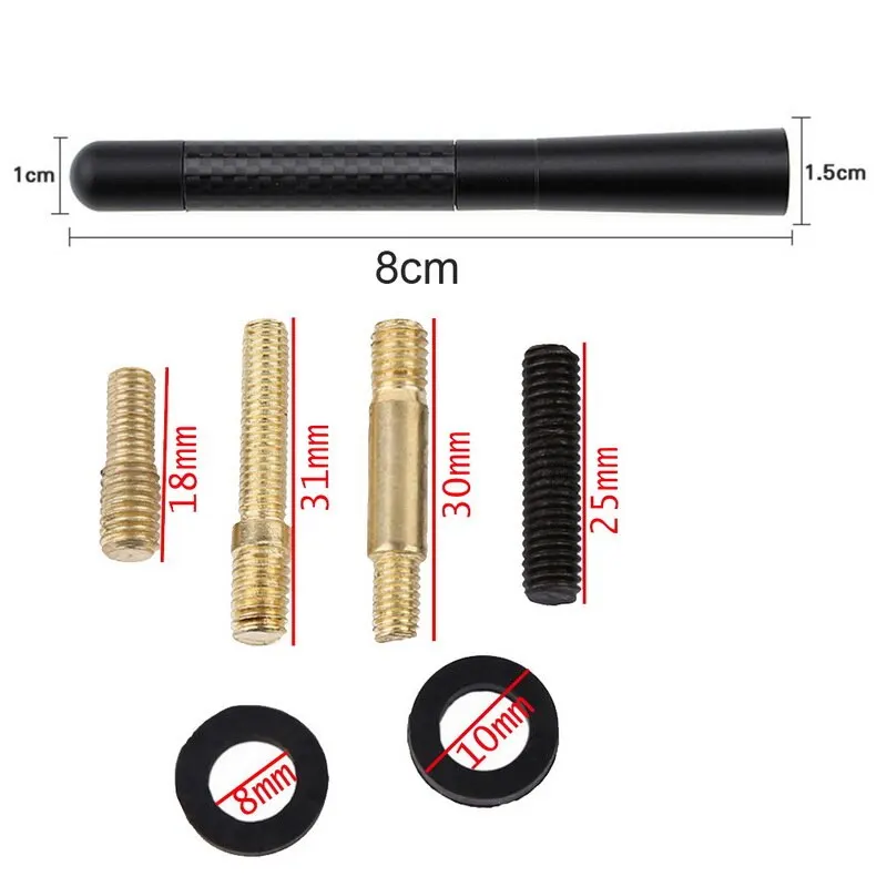 8 см все короткие модифицированные радио антенны комплект подходит для