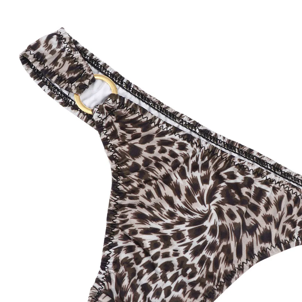 Charming Lady Fashion Sexy Leopard Panties Thong Intimates Briefs G-string Cotton Lingerie Underwear | Женская одежда