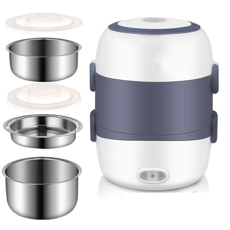 Портативная электрическая мини рисоварка 220 В нагревательная коробка