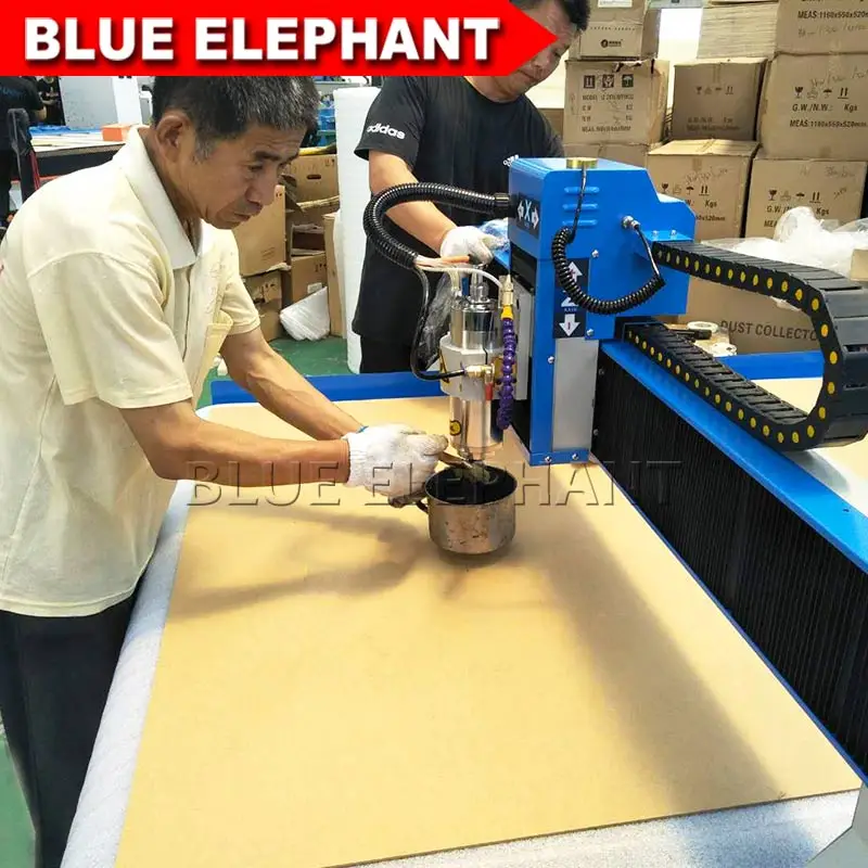 BLUE ELEPHANT CNC 1212 advertising engraving woodworking machine with best quality hot sale in spain | Инструменты