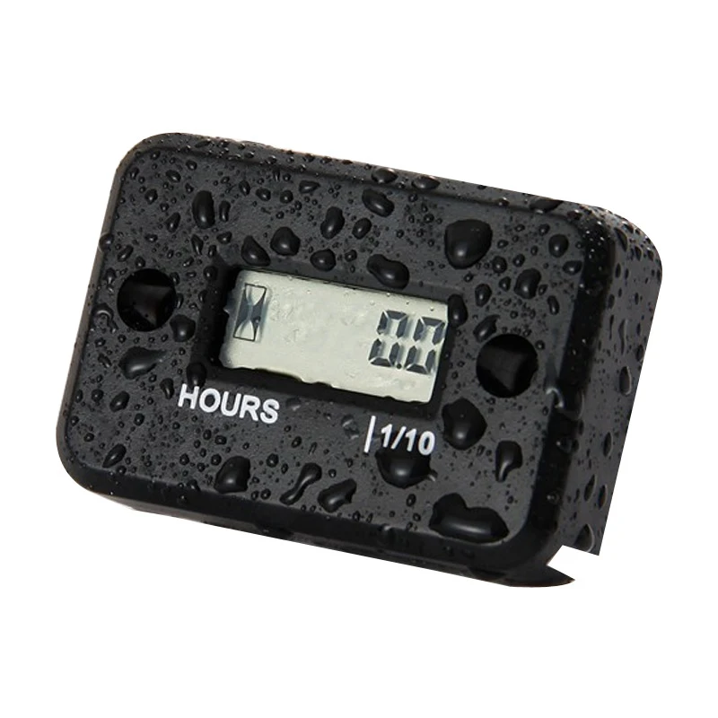 1 Pcs LCD Waterproof Digital Tach Hour Meter Counter For ATV Motorcycle Instruments Snowmobile Gasoline Boat Generator Bike | Автомобили и