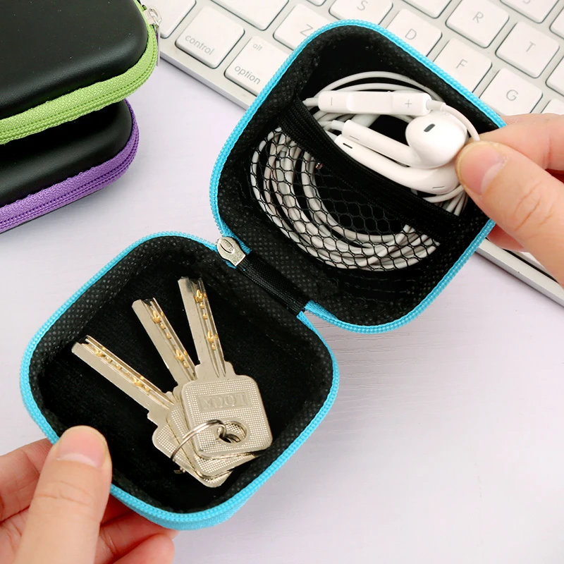 

Creative Mini Storage Bag Candy Color PP Organizer Bags Storage Pouch Bag School Office Stationery 7*7*2.8cm