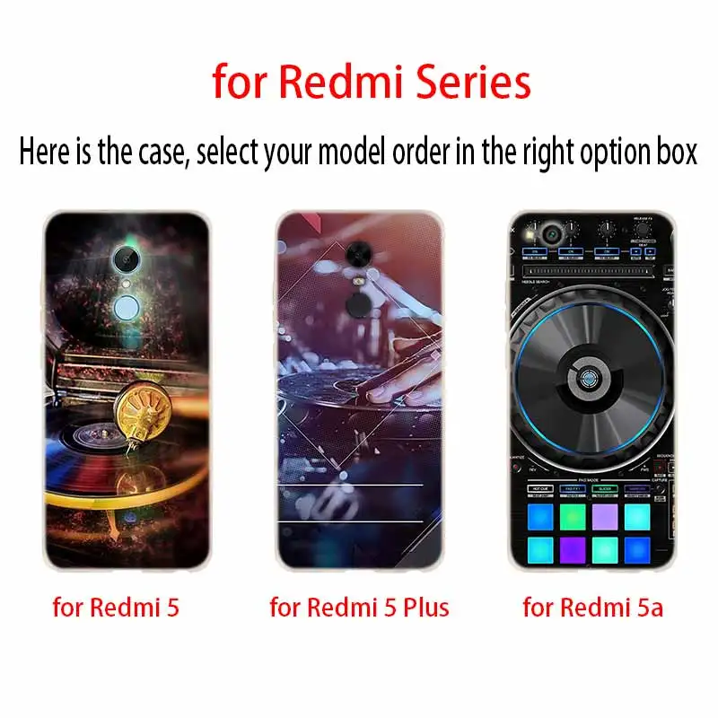 Модный мягкий ТПУ чехол ddj dj music для Xiaomi Redmi Note 11 10 9 8 7 Pro Max 10S 9S 9T 8T 4G | Мобильные