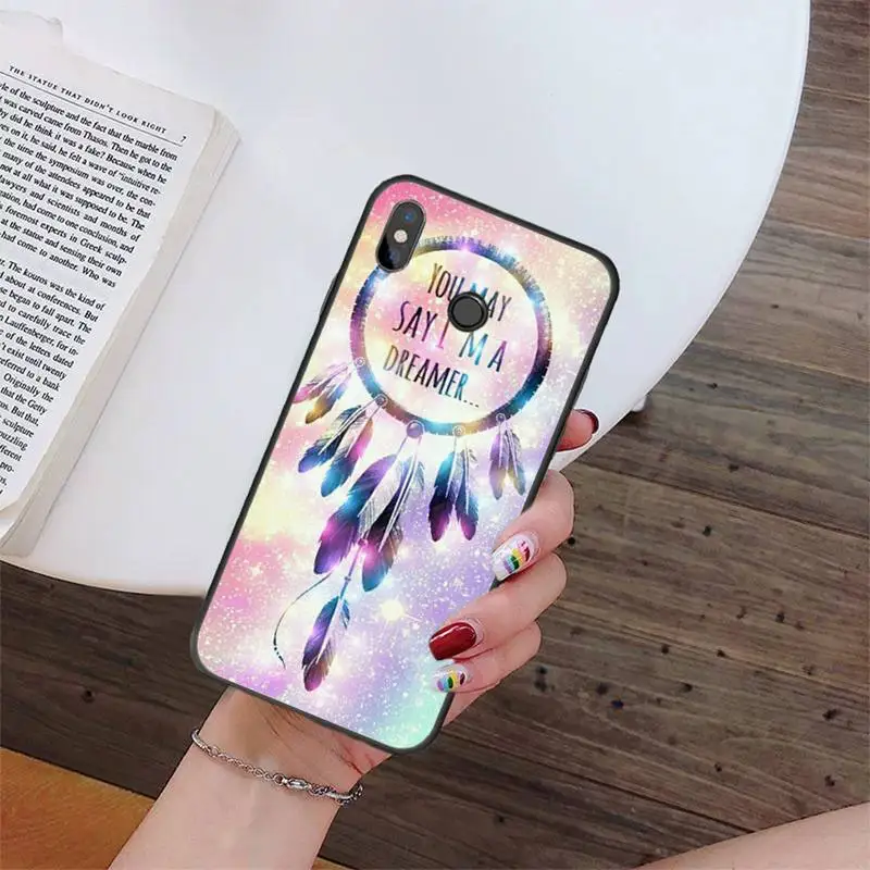 

Dream Catcher Watercolor Phone Case For Xiaomi Redmi Note7 8 9 Note8T 9T 8Pro 9S Note10 Redmi 8A X3 9C