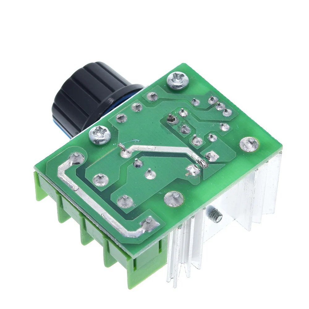TZT Высокое качество AC 220 V 2000 W SCR Напряжение регулятор затемнения диммеры Скорость контроллер термостат для Arduino
