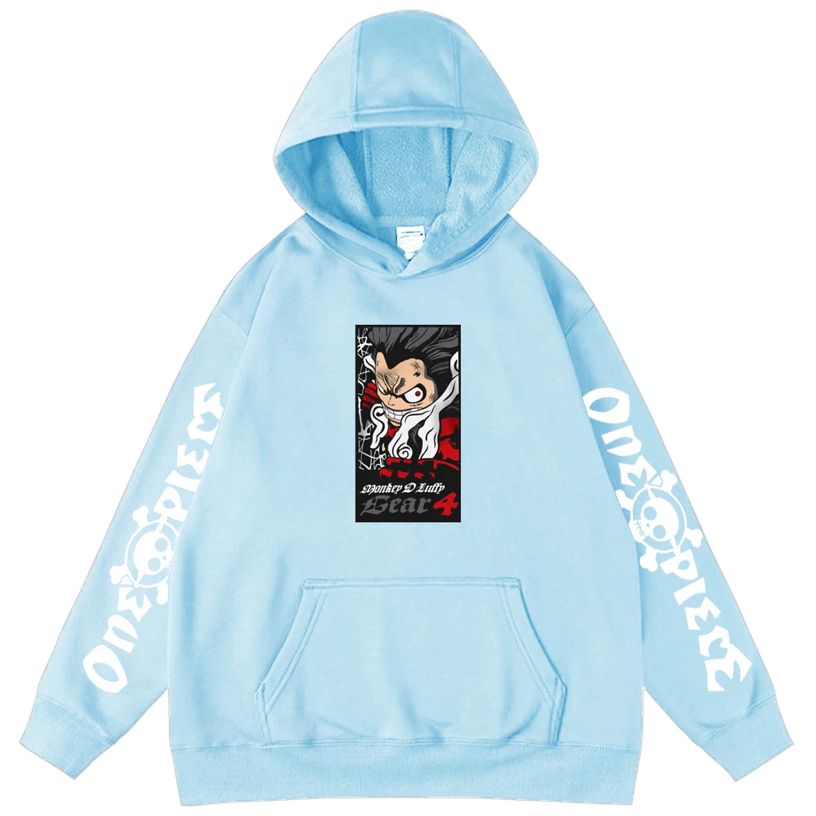 

Manga Patterned Graphic One Piece Anime Men's Oversized Hoodie Streetwear Unisex Men's Sweatshirts Harajuku Loose Hoodies Hoody