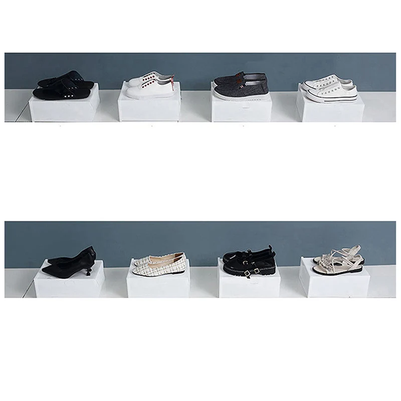 Плотная пластиковая коробка для обуви прозрачная хранения антиокислительный