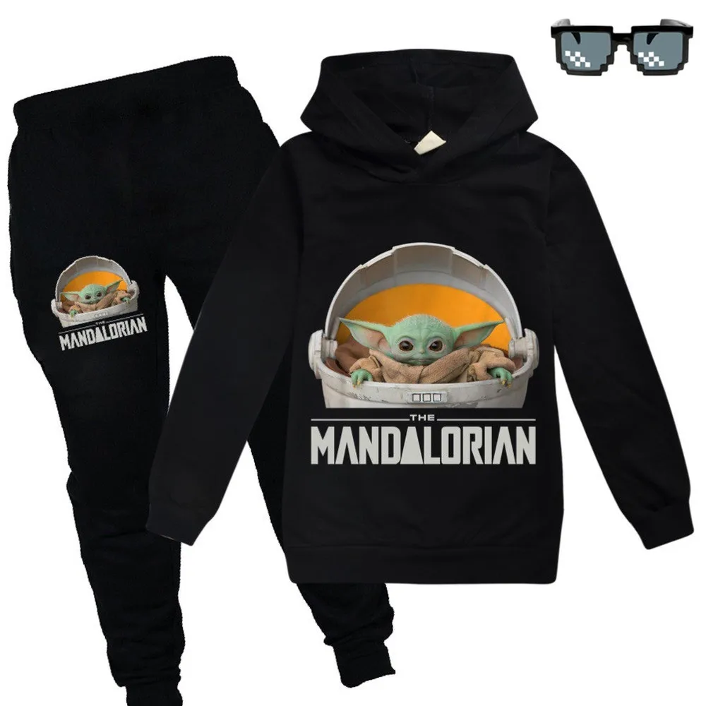 Повседневная детская одежда комплект одежды из 2 предметов Крутая толстовка и