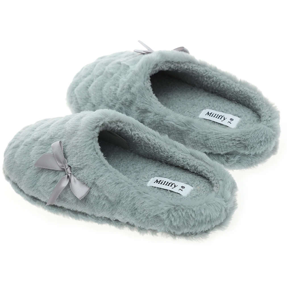Millffy/зимняя обувь для мужчин и женщин chaussure homme Домашние тапочки Зимние теплые