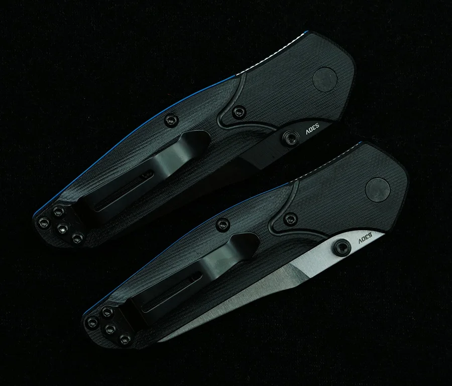 Новый мини 945/945BK складной нож Mark S30V лезвие G10 ручка кемпинг Выживание Охота