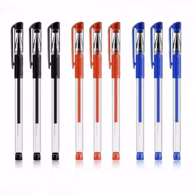 

2022 32pcs/set Gel Pen Red/black/blue Ink Refills Rods School Office Exam Supplies Stationery 0.5mm