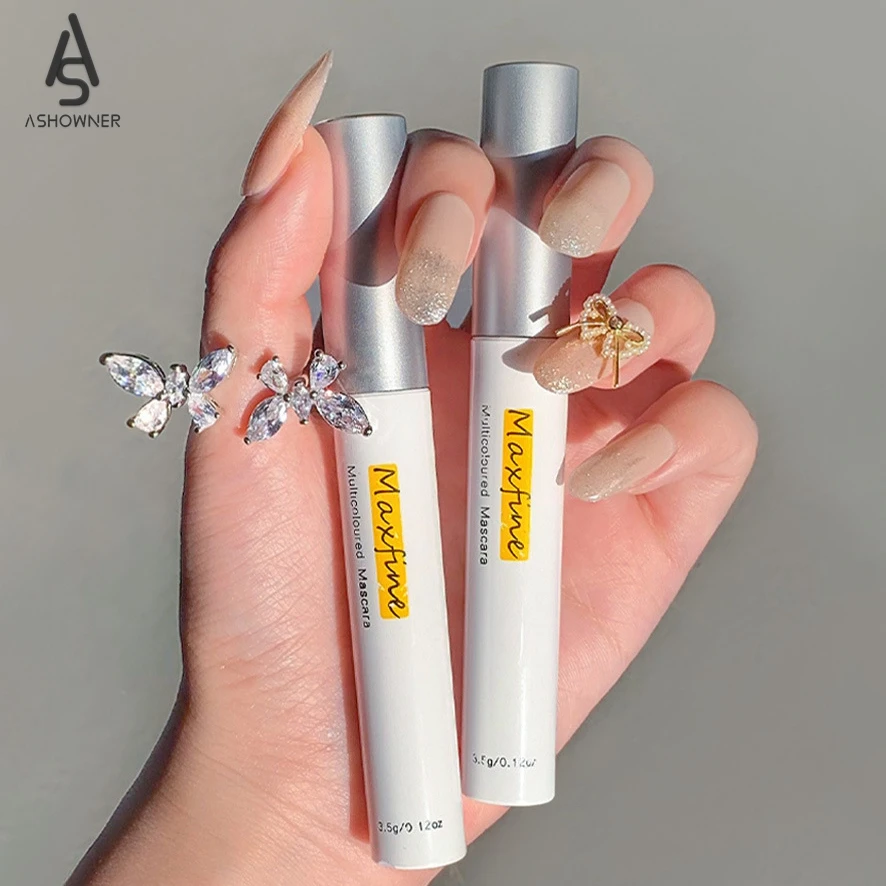 

Mascara Quick Dry Waterproof Mascara Lasting Volumizing Eyelash Extension Thick Lengthening Lashes Cosmetics 5 Colors Rimel TSLM