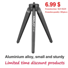 KINGJOY Officia KT-30/50 мини-штатив Камара для телефона Алюминий стоят все модели видео держатель Stativ мобильный Гибкий цифровой DSLR