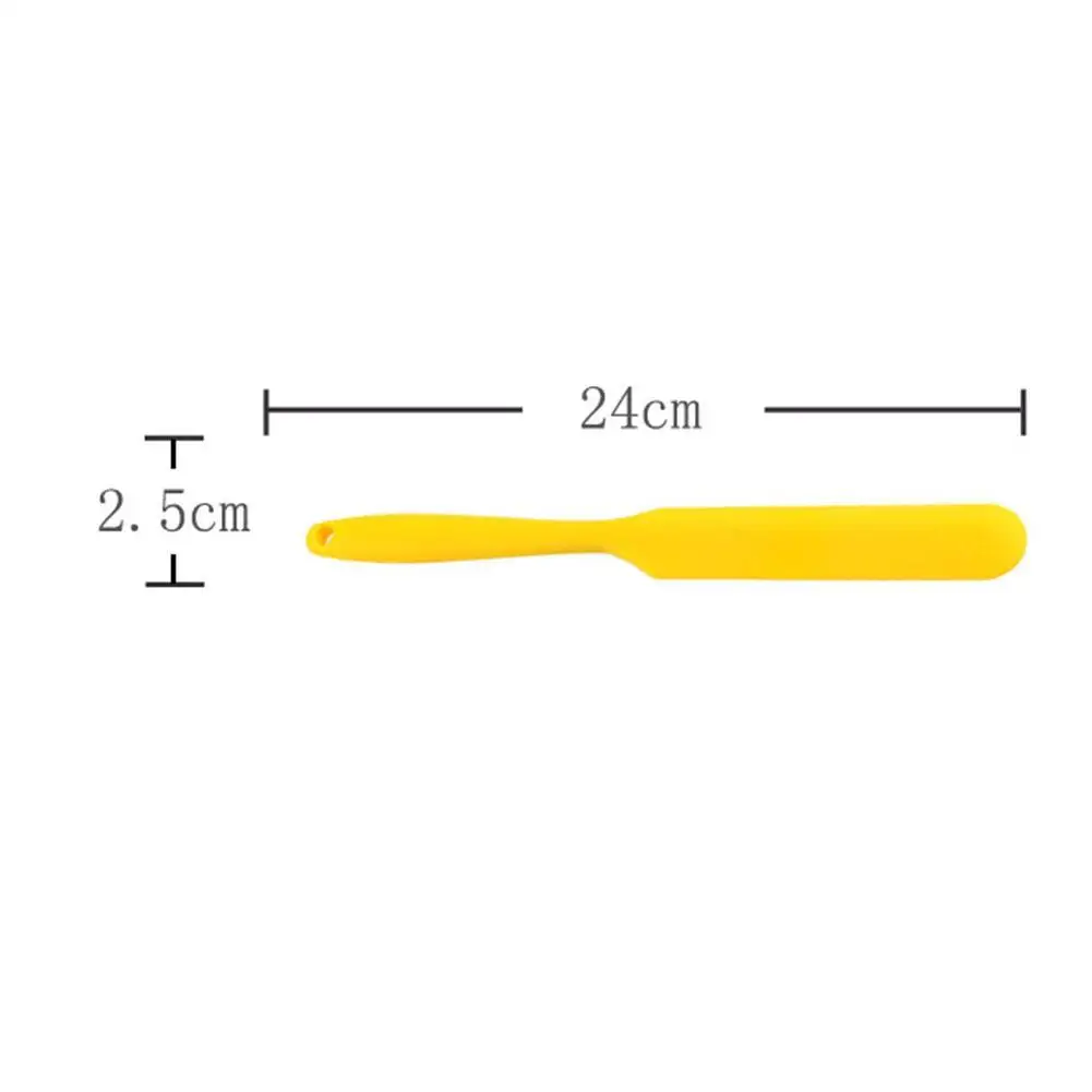 

1Pcs Reusable Silicone Wax Applicator Scraper Wax Spatulas Tools Colors Tools Wax 7 Beauty Hair Makeup Care Sticks Removal H3A1