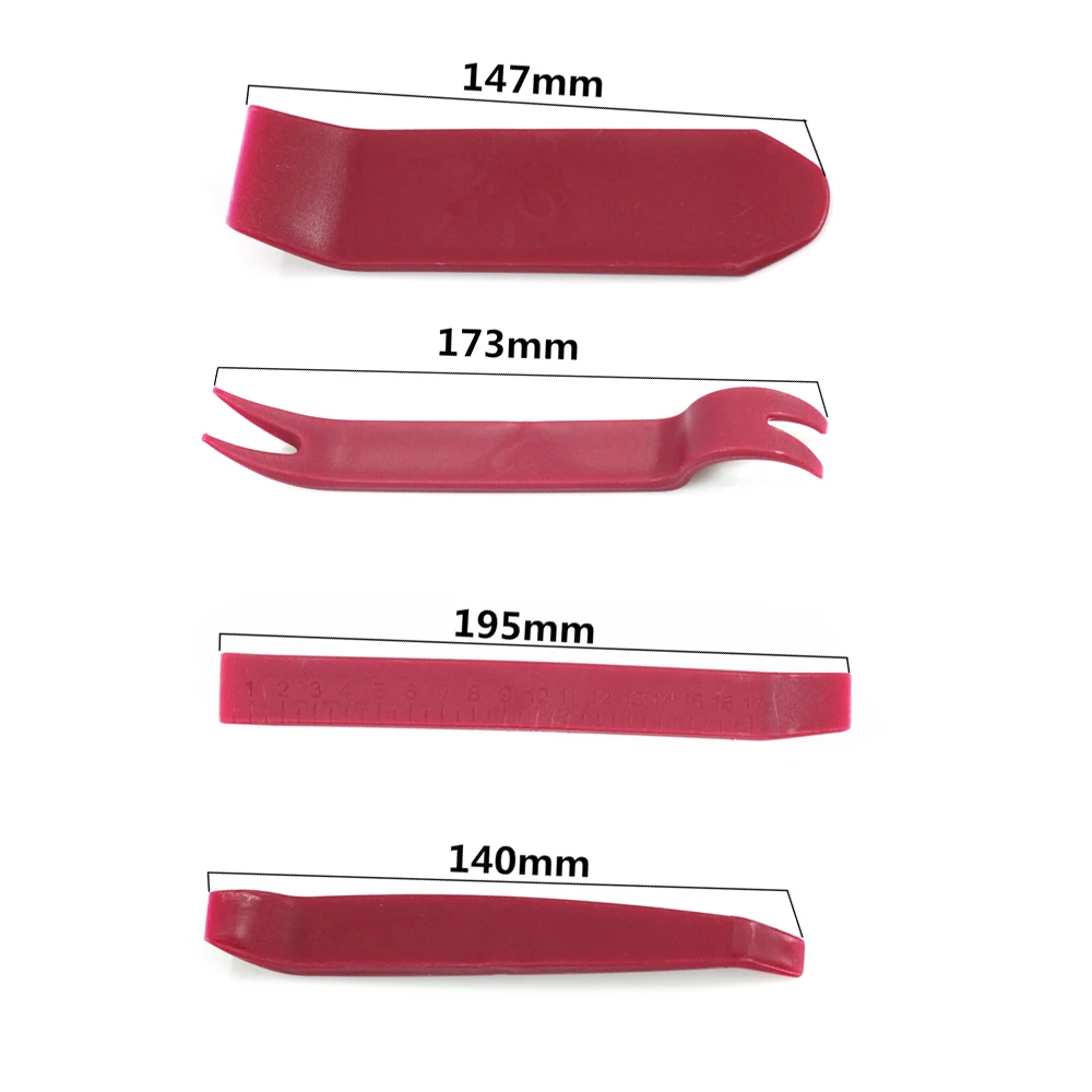 Plastic Car Auto Trim Removal Hand Tool Kit Door Pry Clip Dashboard Panel Audio Fastener Interior Disassembly Repair Scrapers | Автомобили