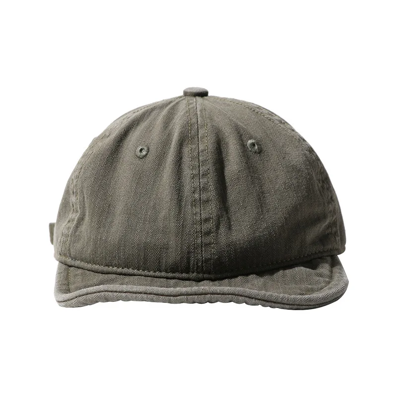 

Hat male summer casual fashion washed soft top baseball cap simple and versatile small brim cap female tide Korean version