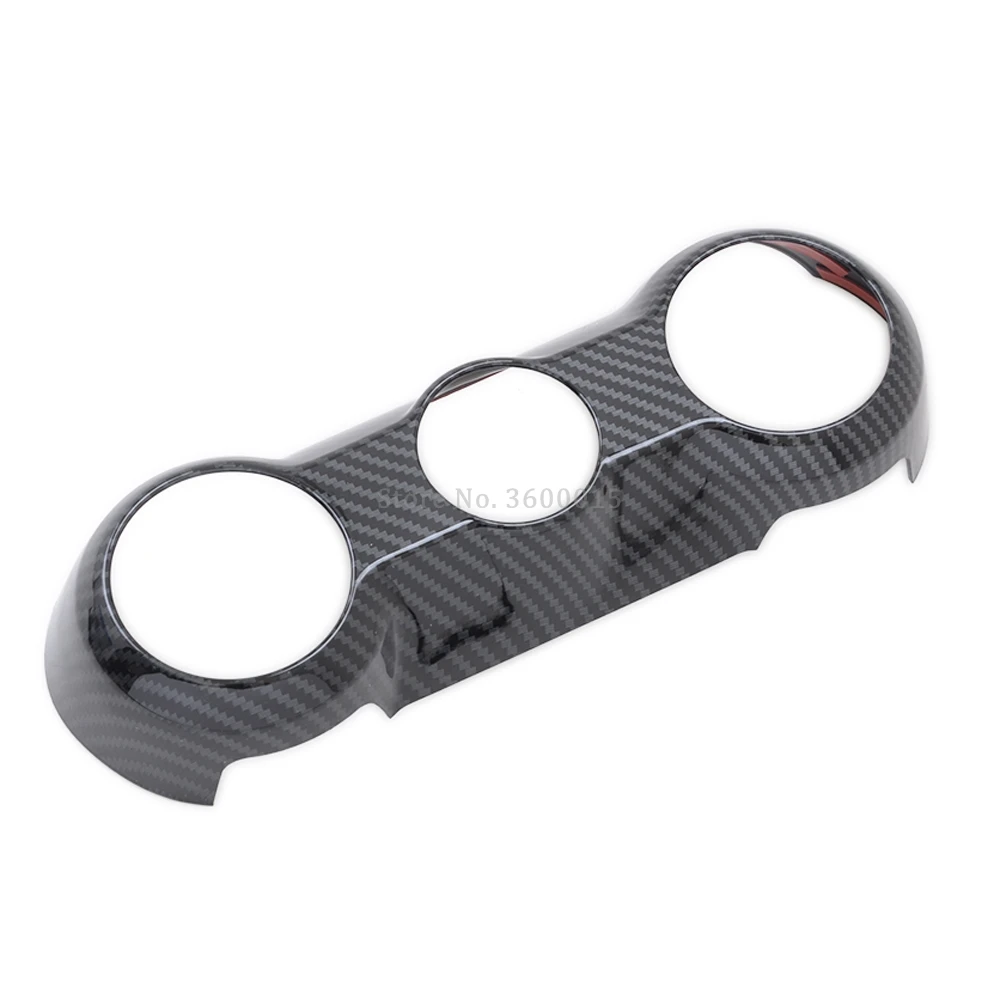 Для Kia Rio 4 X line 2018 2019 кнопки управления кондиционированием из углеродного волокна