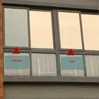 Односторонняя зеркальная тонировка SUNICE, 0,5x10 м, коричневого и серебристого цветов, пленка для домашнего тонирования стекла, УФ-защита, наклейка на окно, теплоизоляционная Солнечная пленка для лета