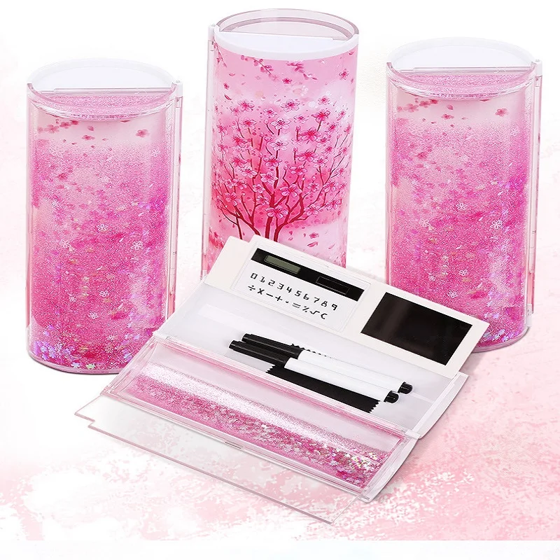 Канцелярский пенал для карандашей с принтом зыбучих песков инновационная