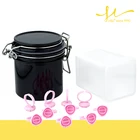 Подушечка Для Чистки клея H  L, коробка для хранения клея для наращивания ресниц, инструмента для макияжа, ресниц и татуировок