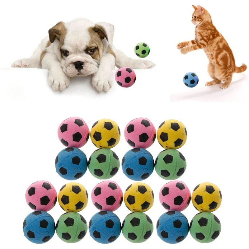 

20 шт., мячи для кошек из мягкой пены