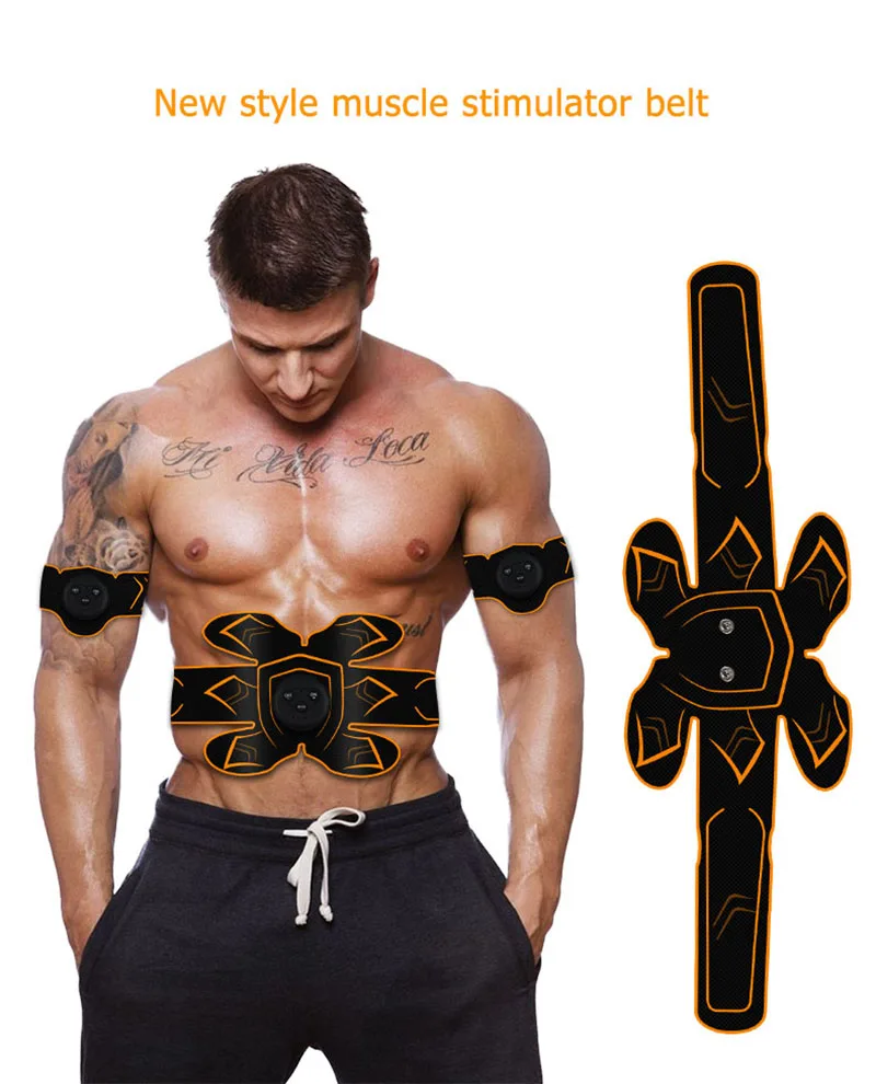 Женский тренажер для мышц живота массажер похудения умный стимулятор АБС