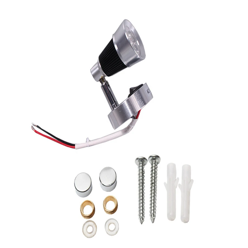 Лампа для чтения 12 В светодиодсветодиодный прикроватная лампа RV лодки прицеп дом