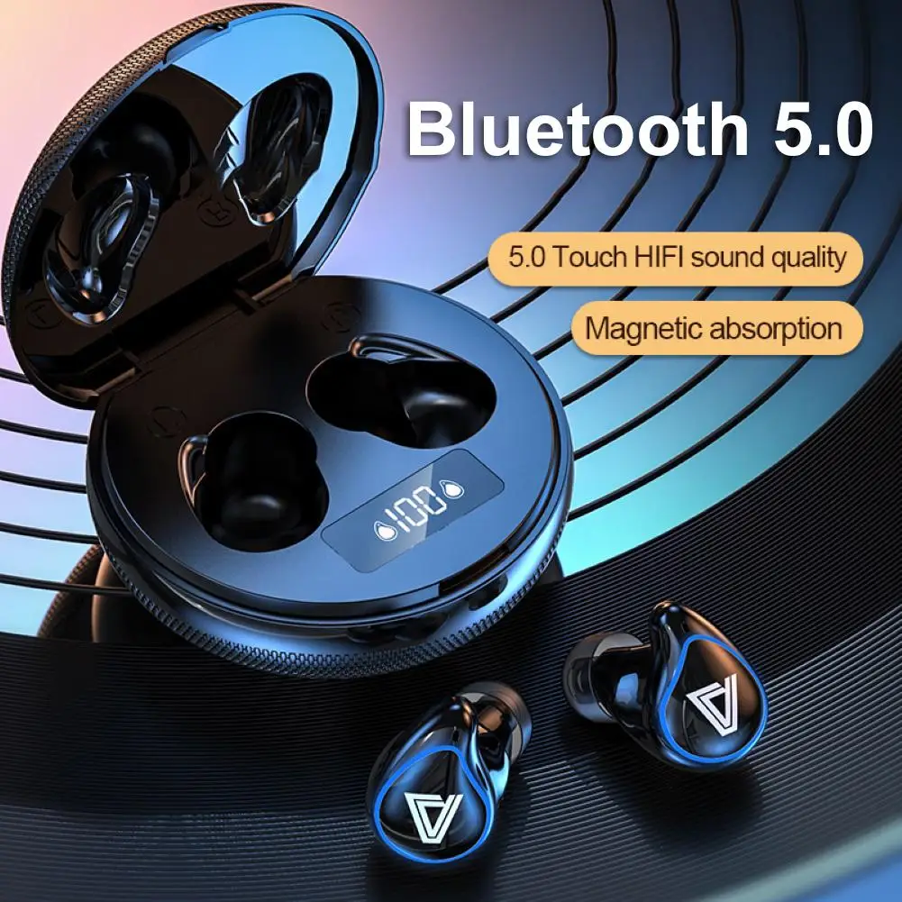 

A29 TWS Bluetooth наушники беспроводные наушники 500 мАч зарядная коробка спортивные водонепроницаемые наушники с цифровым дисплеем гарнитуры с ми...