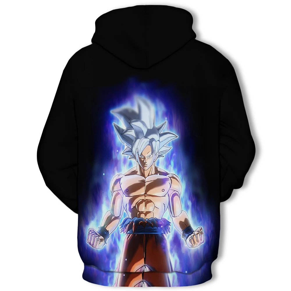 Новейшая Аниме Драконий жемчуг Толстовка Косплей 3d Супер Саян Z Dbz Сон Гоку карман