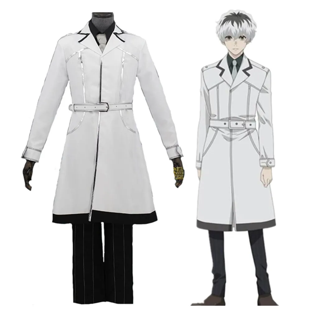 Аниме Токийский Гуль косплей Сасаки хайсе Kaneki Ken Косплей Костюм Хэллоуин