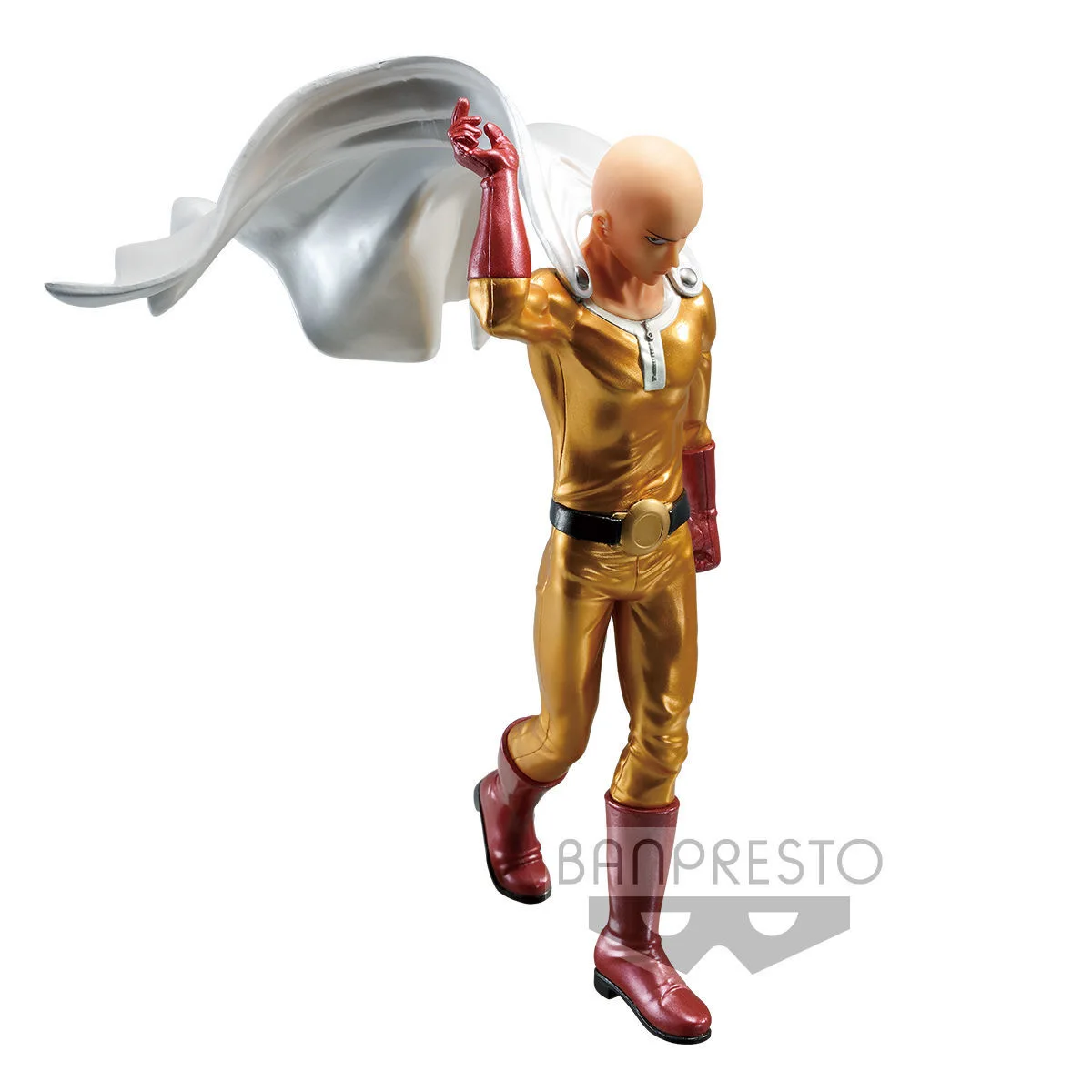 

Фигурки героев аниме Bandai, Оригинальные фигурки аниме One Punch Man, модель куклы Сайтама, коллекция украшений из металлической серии, игрушки Figma ...