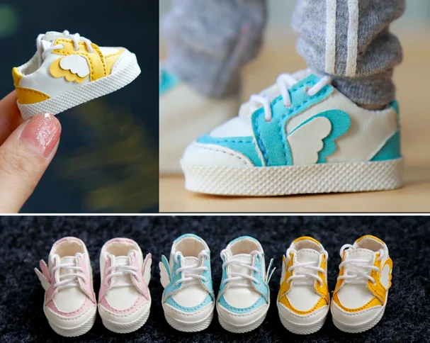 1/6 обувь для кукол bjd Воловья кожа медная Пряжка кожаные ботинки куклы yosd