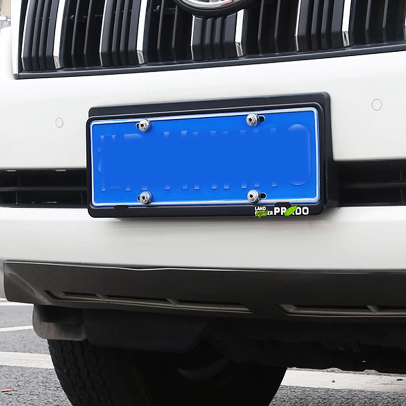 CarManGo для Toyota Land Cruiser Prado 150 2010 2019 автомобильный Стайлинг номерной знак бирка рамка