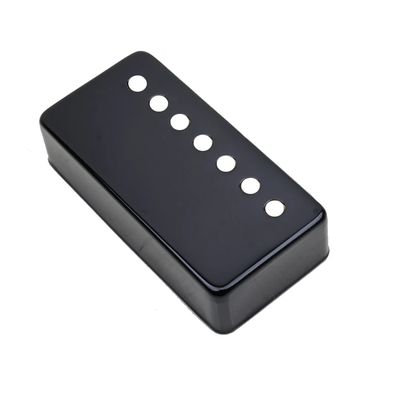 Mini Style Brass 6 String Guitar Humbucker Pickup Cover / Pole 68*29mm Spacing 50/52mm Black-Golden-Chrome | Спорт и развлечения