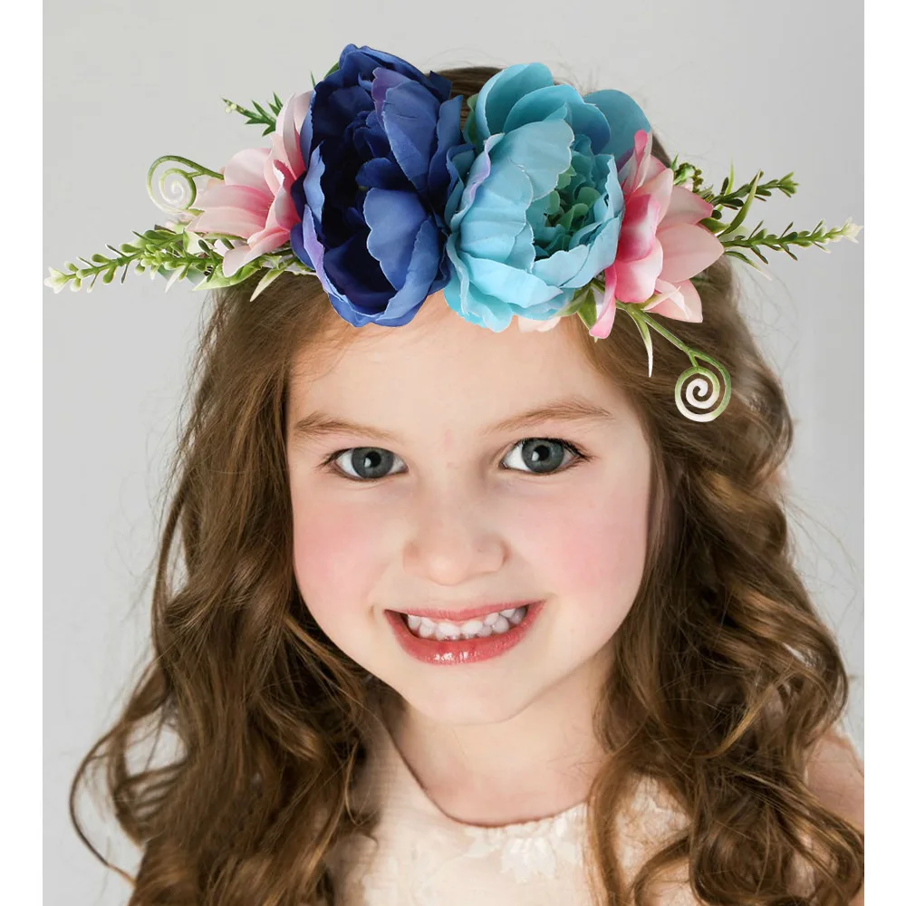 Украшение для волос детское с цветами девочек | Детская одежда и обувь