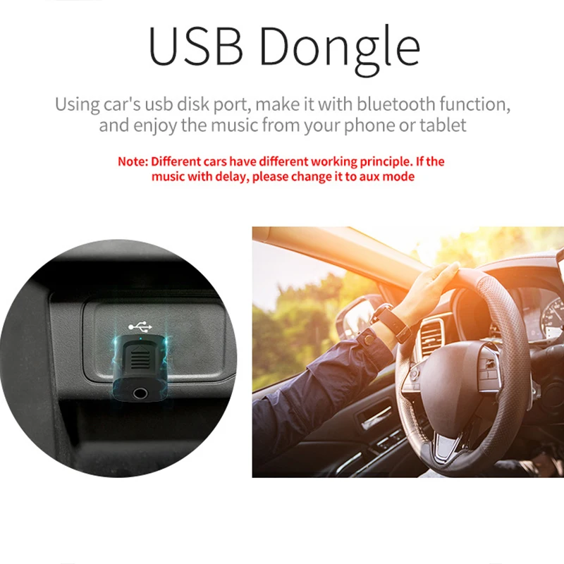 4 в 1 USB Bluetooth 5 0 аудио приемник передатчик Мини 3 мм разъем AUX RCA стерео музыка