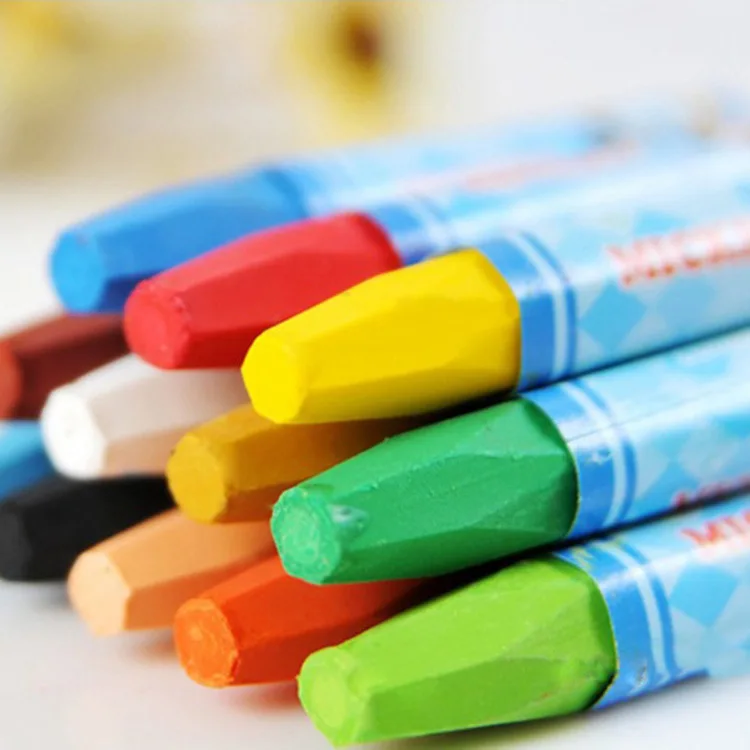 

24 colors children's crayons Art stationery oil pastels Painting tool pen crayon kawaii wax crayons for kids cute Education