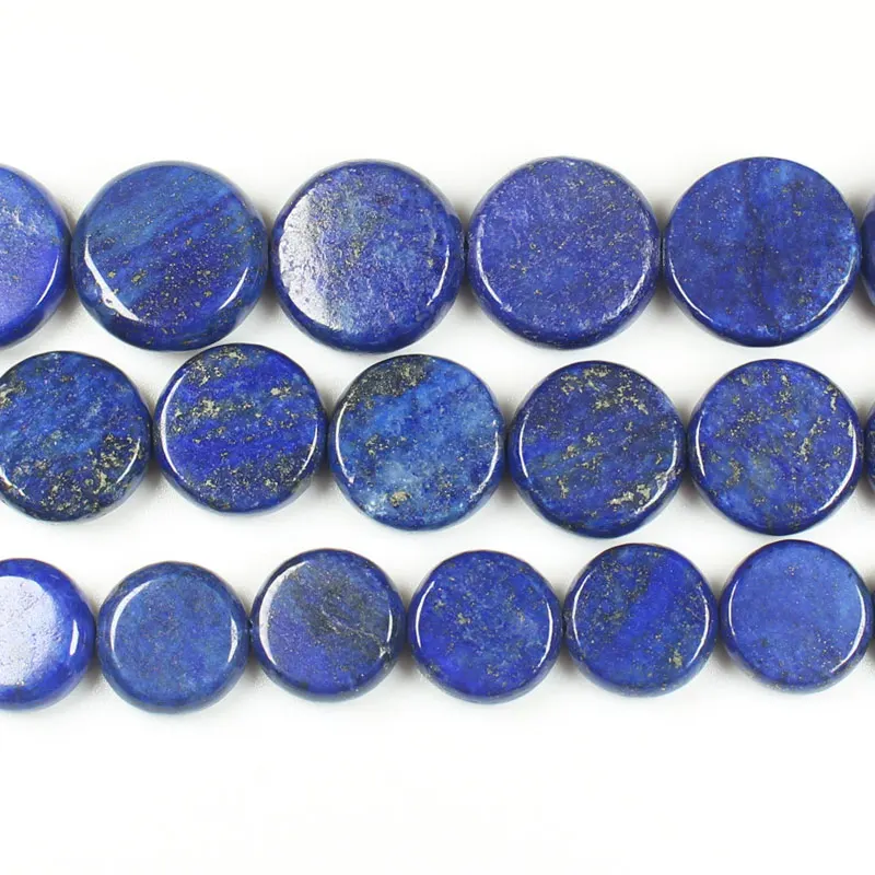 Дисковая форма Lapis Lazuli Beads15 &quot/38 см бисер для изготовления ювелирных изделий