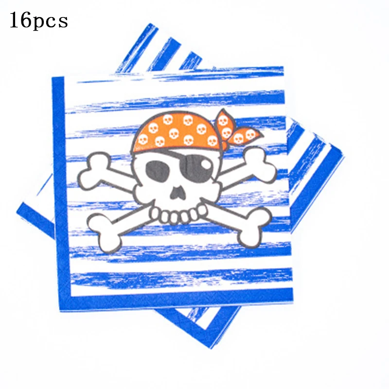 Buccaneer тематическая вечеринка искусственная коробка для попкорна набор