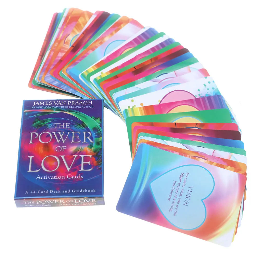 

44 Pcs Oracle Tarot Cards THE power of lover activation cards Oracle Card Board Deck Games Palying Cards For Party Game