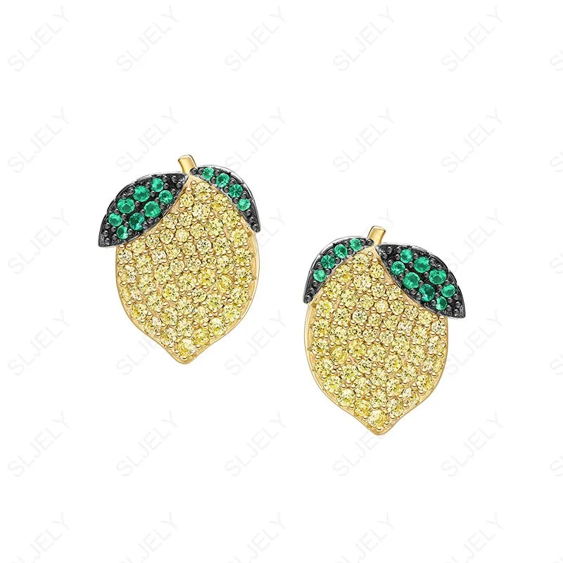 Женские серьги гвоздики из серебра 925 пробы с фианитом|Серьги-гвоздики| |